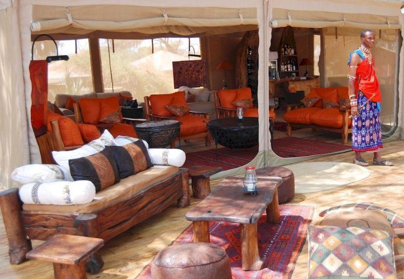 Elephant Bedroom Camp Archers Post Extérieur photo