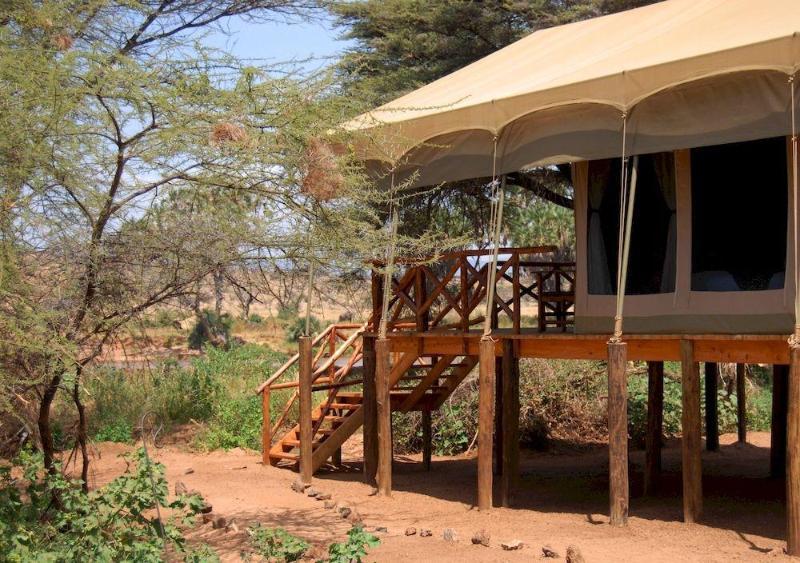 Elephant Bedroom Camp Archers Post Extérieur photo